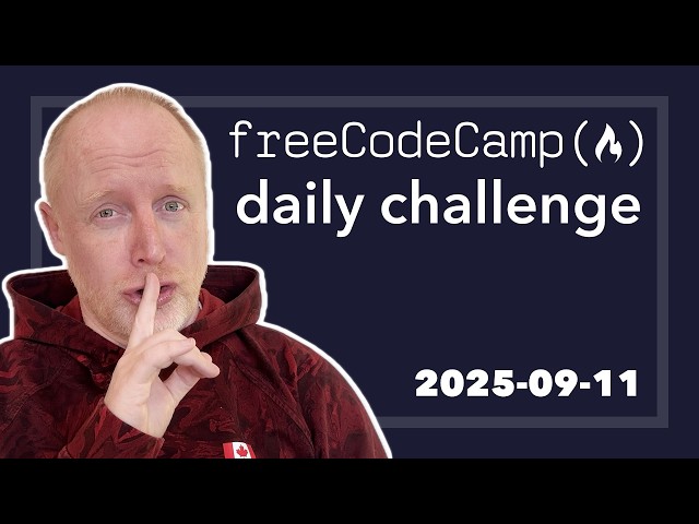 Reverse Sentence - 2025-09-11 - FreeCodeCamp Daily Challenge #freecodecamp #dailychallenge