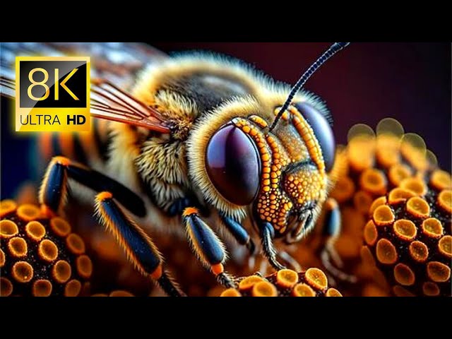 Close-up Vision: Ultra HD 8K HDR Video of Animals, Birds, Fishes, and Plants