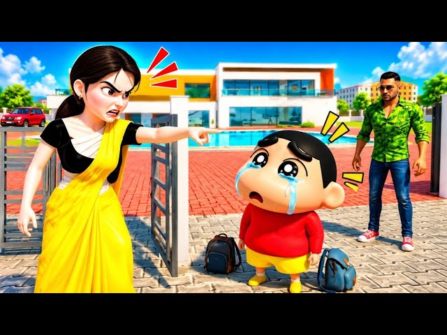Shinchan Ne TV Tod Diya Indian theft auto simulator