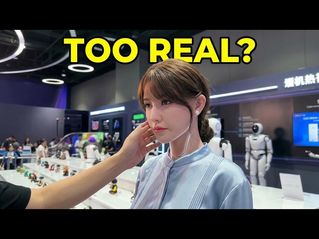 Ai Robot Ultra Realistic Humanoid. china ai robot, human replica robot.