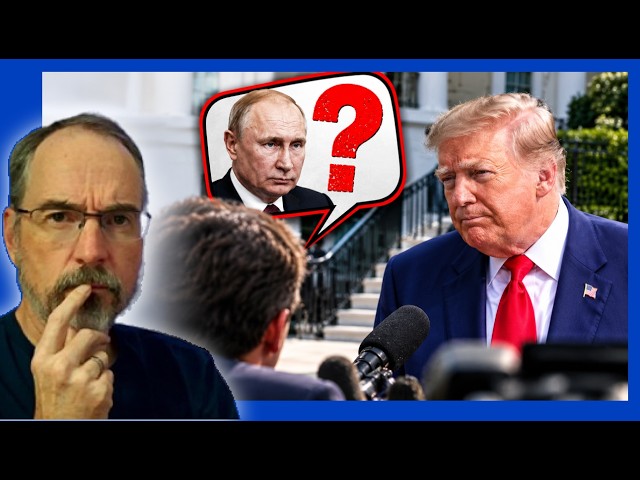 A Reporter Finally Asks Trump: Didn't Putin Start This War?