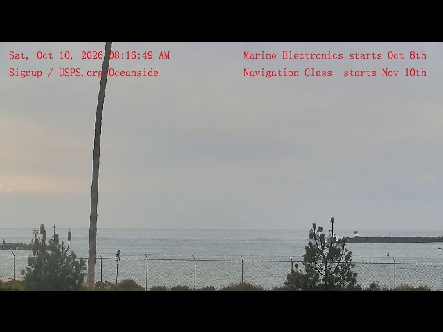 Oceanside, CA Harbor - Live