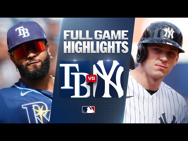 RAYS vs. YANKEES: Official Full Game 1 Highlights (September 22) | 2026 MLB Season