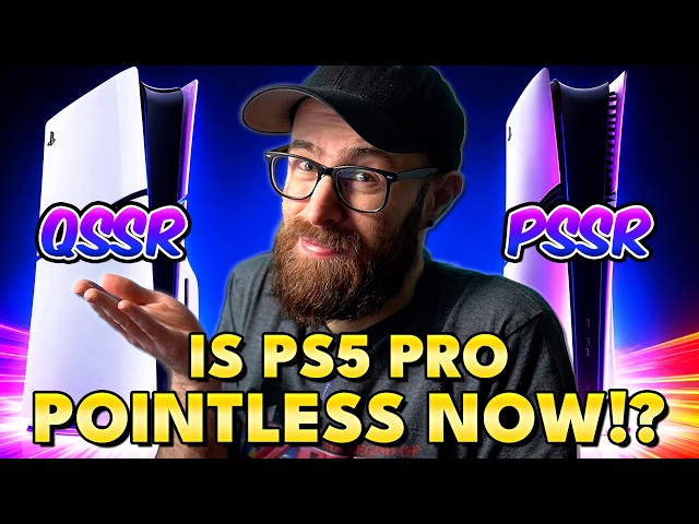 PS5 получает QSSR AI-апскейлинг | Стоит ли теперь покупать PS5 PRO?