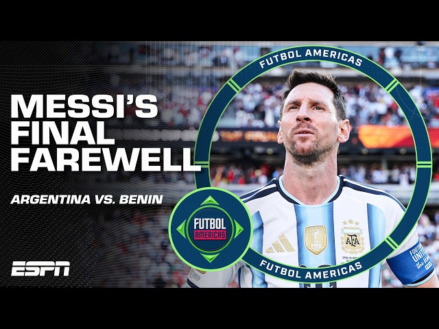 ‘LET’S MAKE IT A GRAND OCCASION!’ 🇦🇷 - Alejandro Moreno on Messi’s farewell | Futbol Americas