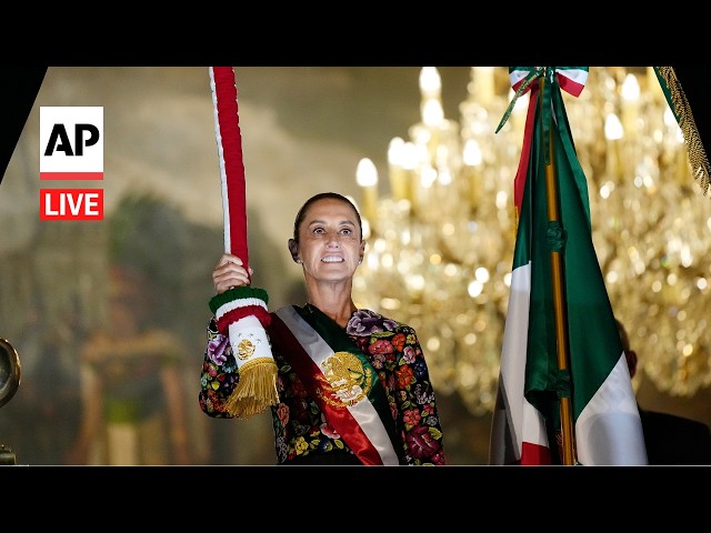 LIVE: Mexico's Sheinbaum leads Independence Day ceremony