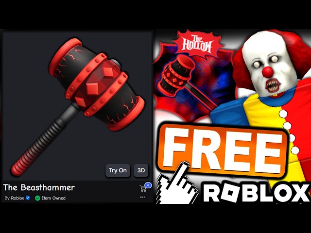 EVENT! HOW TO GET The Beasthammer! (ROBLOX THE HOLLOW - Flee the Facility)
