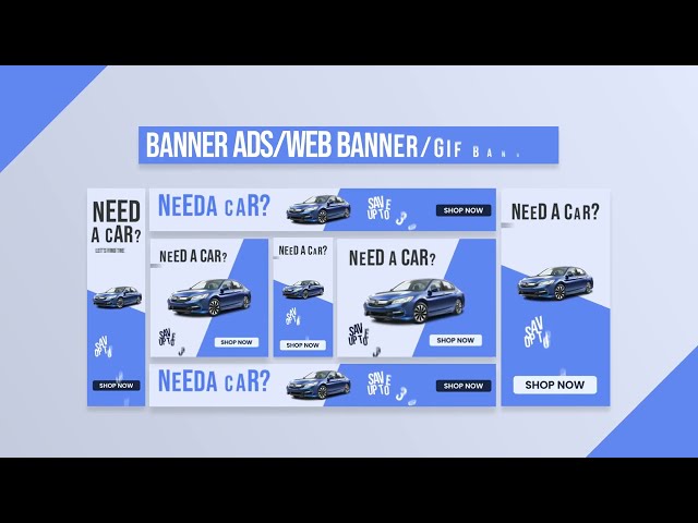 Modern GIF Banner Animation in After Effects | Motion Graphics