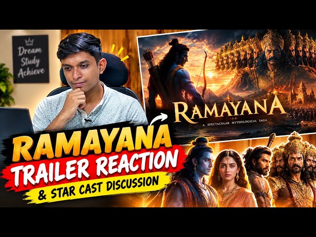Ramayana Movie Trailer Reaction | Star Cast Revealed? | First Reaction
