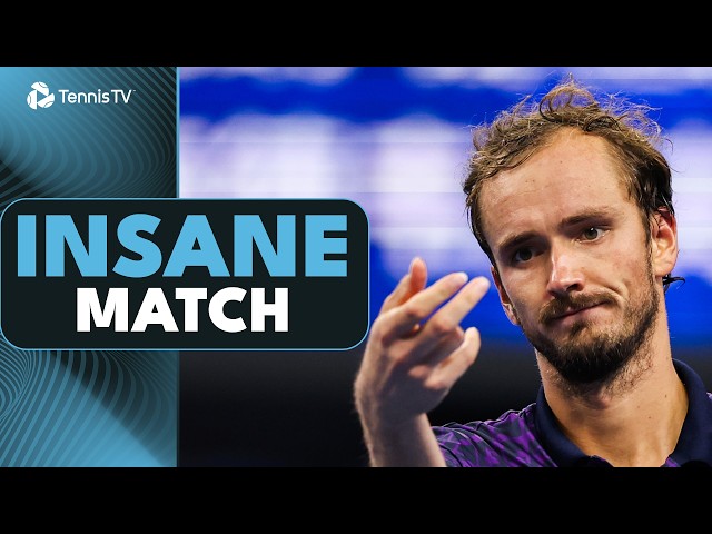 ROLLERCOASTER Medvedev & Tien BATTLE 💥 | Beijing 2025 Condensed Match