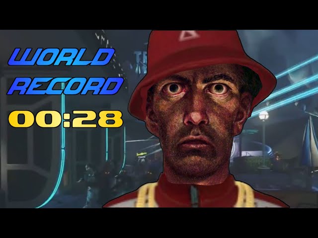 [FWR] Zombies in Spaceland Alien Boss Speedrun (00:28)