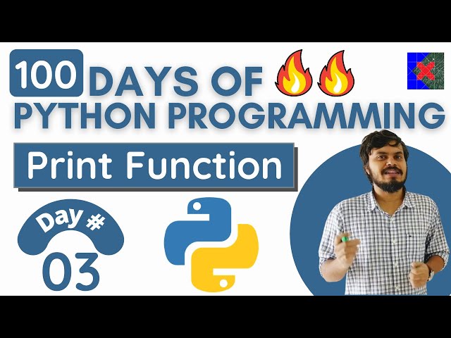 Print Function in Python | 100 Days of Python Programming