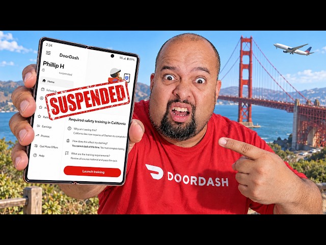 DoorDash Flew Me to San Francisco… Then Suspended My Account!