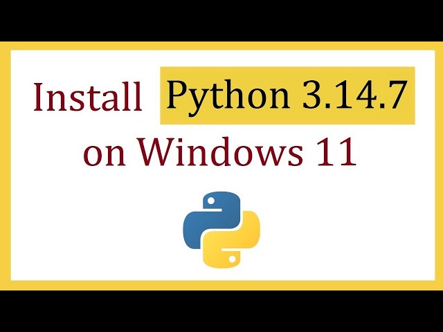 How to install Python 3.14.7 on Windows 11 | Complete Installation Guide | Amit Thinks
