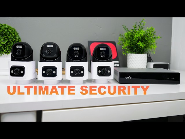Eufy E50 4K + 2K POE NVR Security Camera Kit