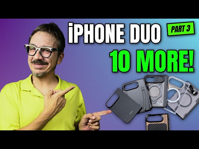 I Tested 10 MORE iPhone Duo Cases - SUPCASE, Nillkin, OtterBox, Spigen, ZAGG And More!