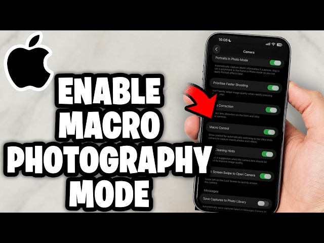 How To Use iPhone Macro Photo Mode