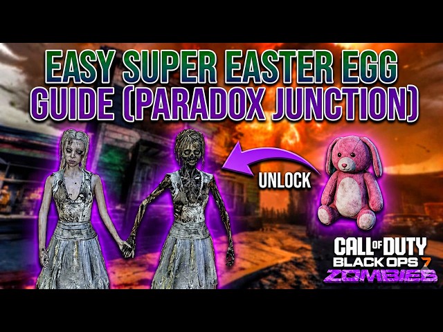 *EASY* SUPER EASTER EGG GUIDE (Paradox Junction Toy Black ops 7 Zombies)