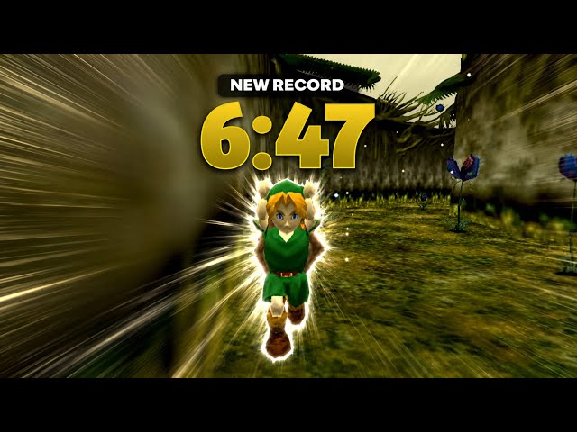 The Ocarina of Time Speedrun Record Was Just Broken…