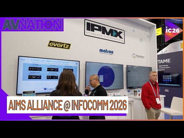 Why IPMX Education Matters for AV Pros | InfoComm 2026