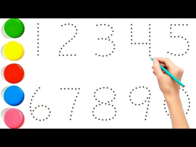 Counting 1–10, 2D Shapes & ABC A–Z | Toddler Learning Video