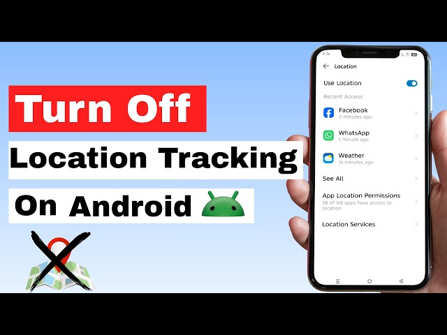 How to Stop Apps Tracking Your Location on Android | Mobile Mein Location Tracking Kaise Band Karein
