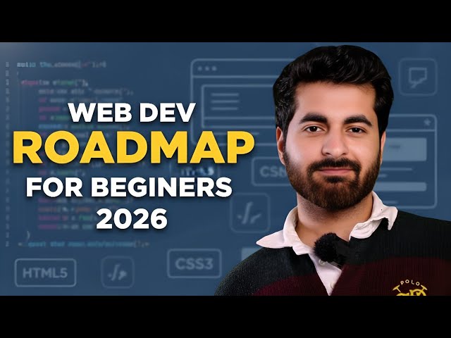 Web Development Complete Roadmap (2026) 🚀