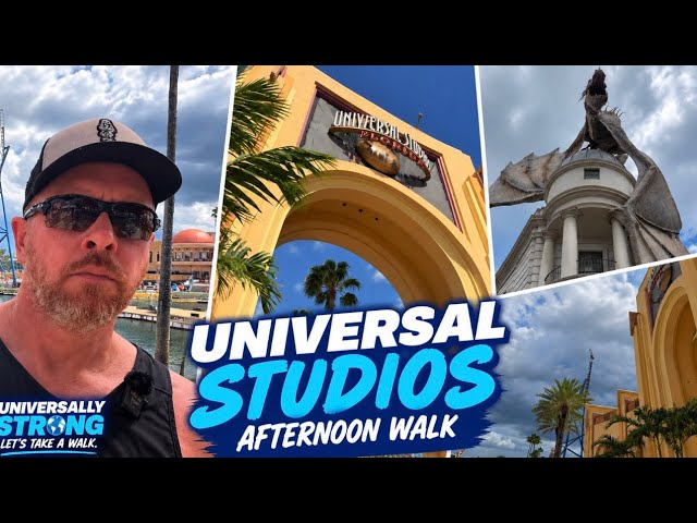 Universal Studios Florida AFTERNOON WALK 🌎 | What’s Happening Around the Park?