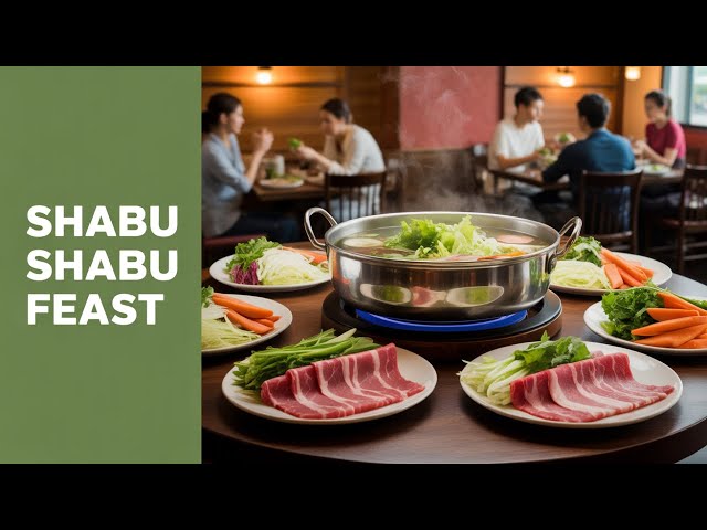 The Healthiest Dinner: Shabu Shabu!