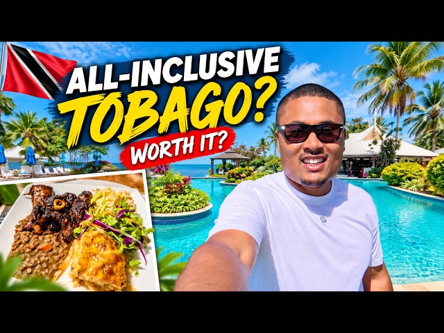 Tropikist Beach Hotel Tobago 🇹🇹 All-Inclusive Stay, Food & Full Experience!