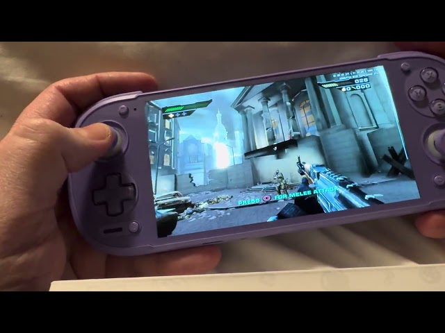 RETROID POCKET 6 PS2 Gameplay Black