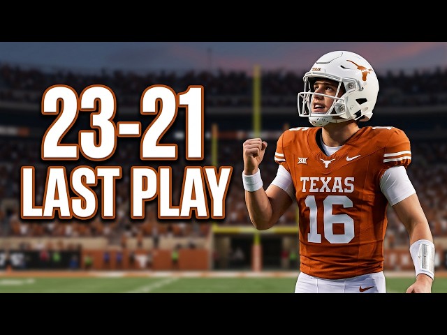 Texas vs Ohio State COMES DOWN TO LAST PLAY | College Football 27