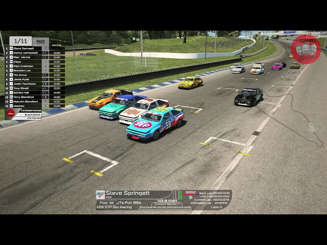 2026 09 19 Race 3 rfactor 2 mod AE86 Blackwood 2026