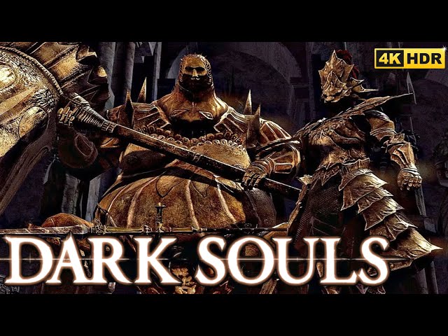 Ornstein & Smough | Dark Souls Remastered Boss-Fight | 4K HDR