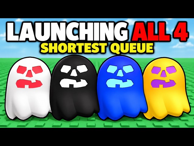 🔴 ALL 4 GHOSTS NO QUEUE 24/7 👻 | ROBLOX THE HOLLOW EVENT 🎃