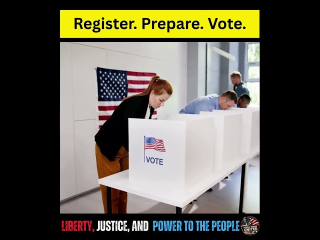 ❤️ Voting is an act of hope for our communities and our future. Be ready.