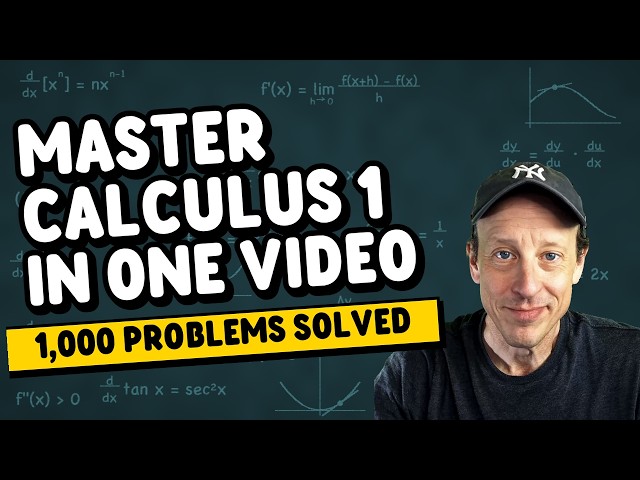 Calculus 1 Full Course