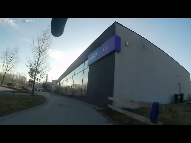 Boring bicycle commute - 20250310 #1 - new job, new route