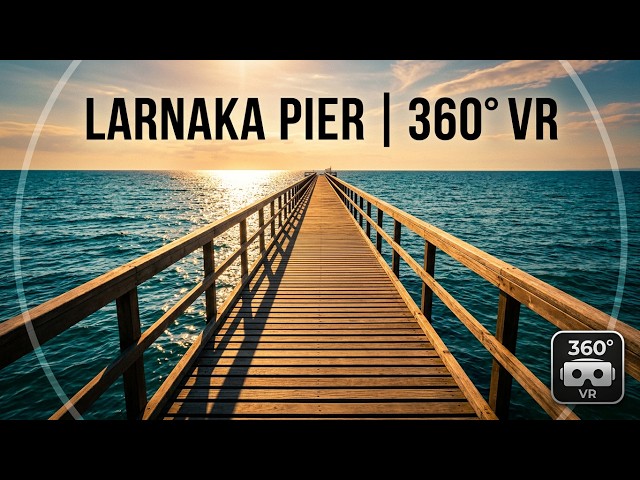 Insta360 X4 Air | 360° | VR 8K | Larnaka Pier