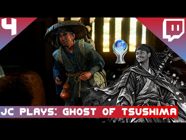 JC Plays: Ghost of Tsushima: Director's Cut (PS5) 100% All Trophies Platinum - Episode 4