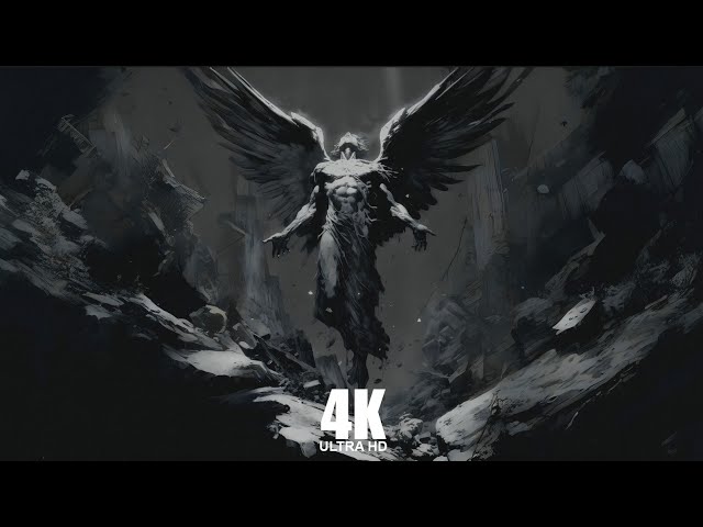 1 Hour Falling Angel 4K Resolution Your Live Wallpaper For PC #livewallpaper