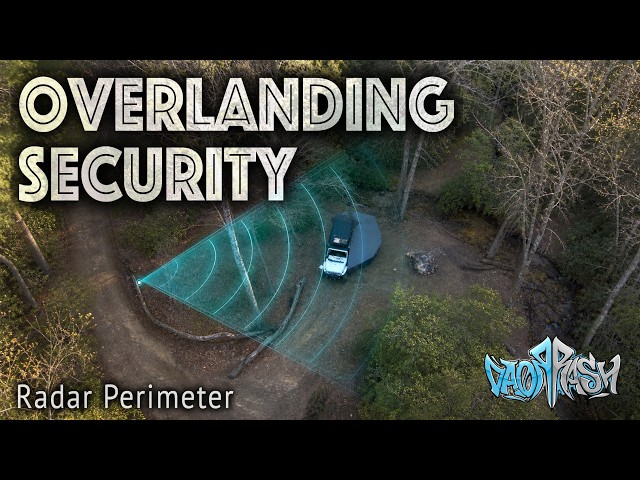 Camping Alone? This Radar Security System Letwesaf Watches Your Campsite While You Sleep
