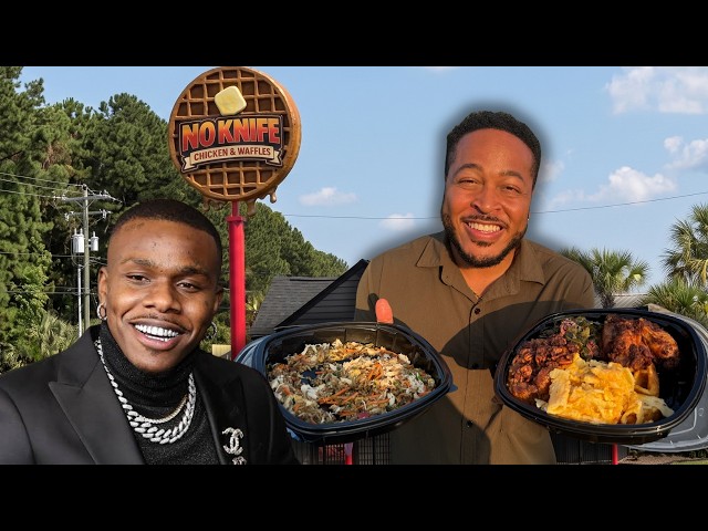 I Flew to Charlotte to Try DaBaby's Restaurant ($45 Waffles, Meeting DaBaby, Angry Security + More!)