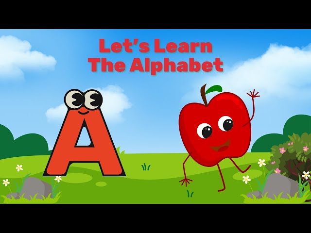 ABC Phonics Wonderland - Learning Alphabet | A for Apple 🍎| Abcd Rhymes Video For Kids!