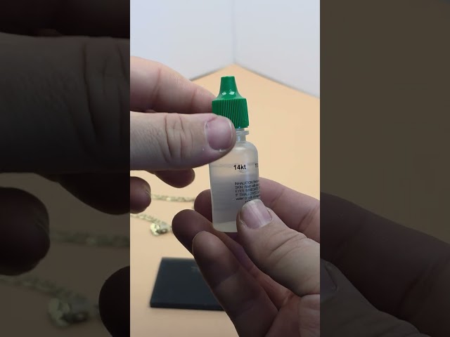 Testing Purity of 14k Italy Stamped chain necklace