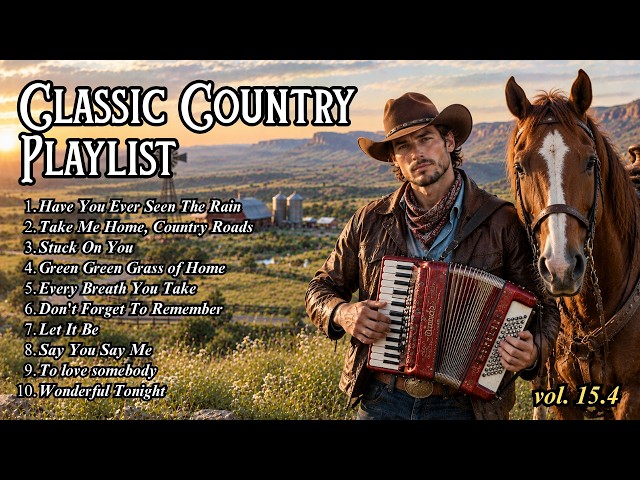 Have You Ever Seen The Rain, Take Me Home, Country Roads - Golden Country Music Timeless 60s 70s 80s