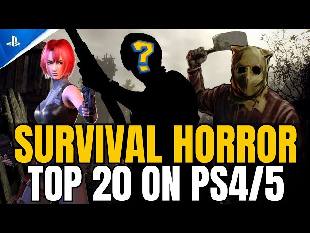20 ЛУЧШИХ игр в жанре survival horror на PS4/5!