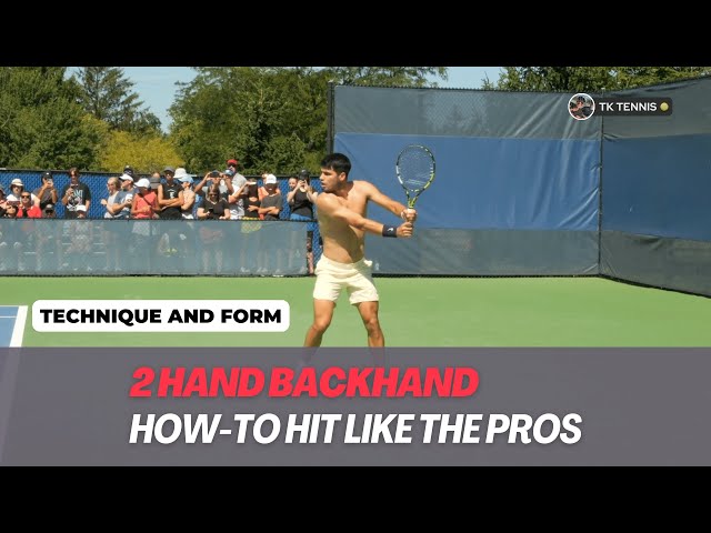 Myth exposed: How to hit a 2 handed backhand like the pros. The 2 fundamentals you need to work on