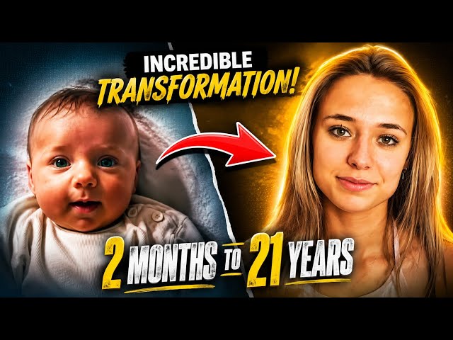 Aging Process: 2 Months to 21 Years Old! (Incredible Transformation)