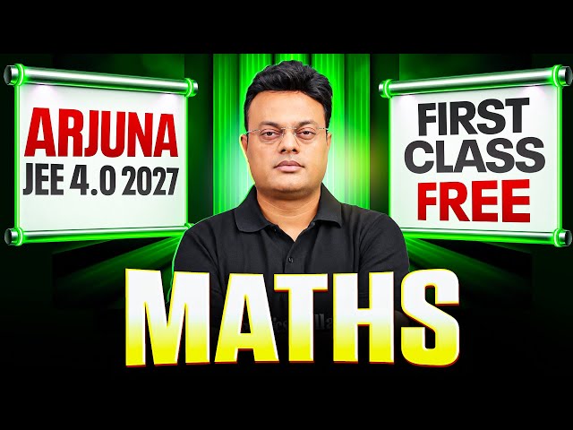 1st Class of MATHS by Rahul Upadhyay Sir || Arjuna JEE 4.0 2027 (Class 11th + JEE)🔥